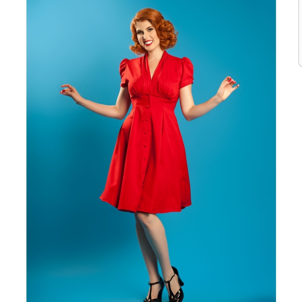 Heart of Haute Red Manhattan dress